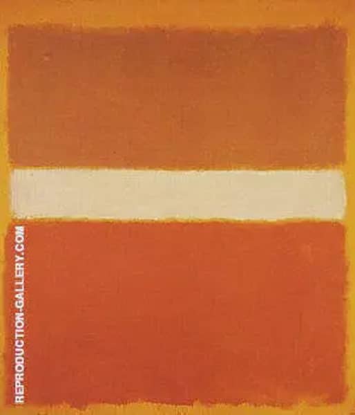 Ochre and Orange by Mark Rothko (Inspired By) | Oil Painting Reproduction