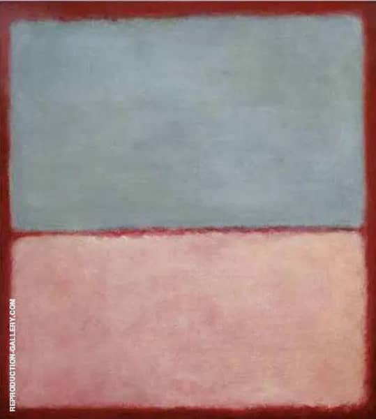 No 9 Blue Pink 1956 | Oil Painting Reproduction