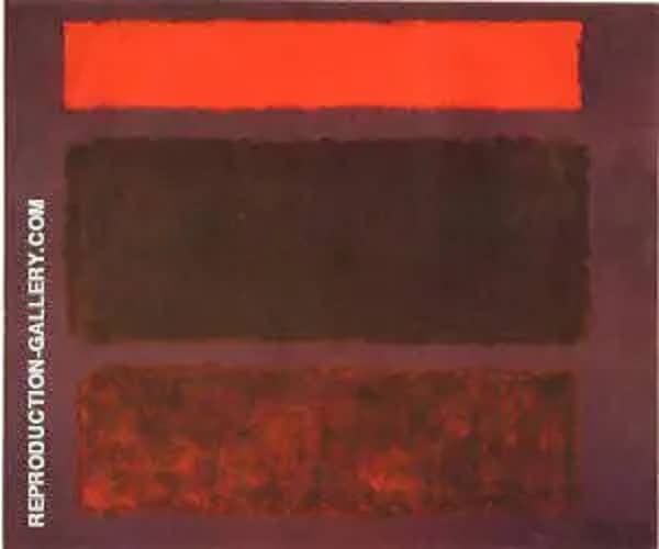 No 16 1960 by Mark Rothko (Inspired By) | Oil Painting Reproduction