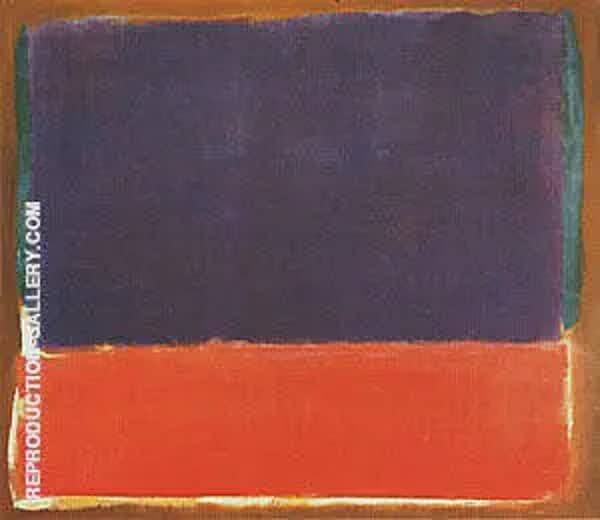 No 14 1951 by Mark Rothko (Inspired By) | Oil Painting Reproduction