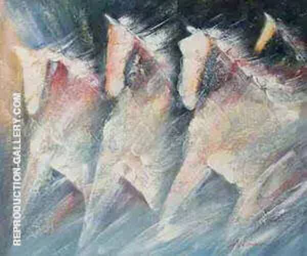 Ponies in the Wild by Franz Marc | Oil Painting Reproduction