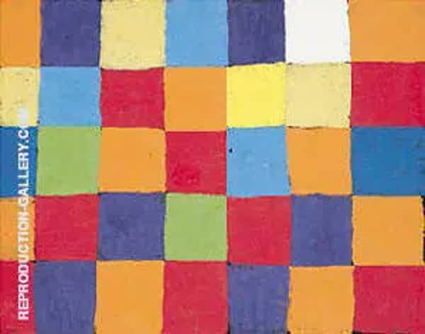 Farbtafel by Paul Klee | Oil Painting Reproduction