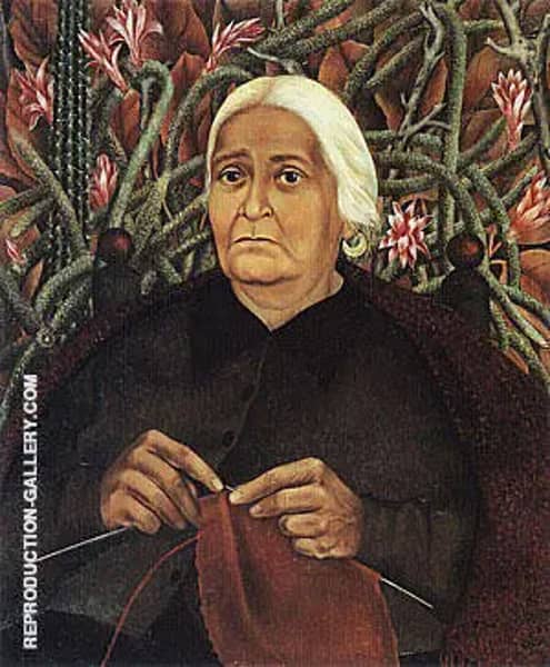 Dona Rosita Morino 1944 by Frida Kahlo | Oil Painting Reproduction