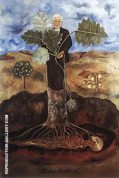 Luther Burbank 1931 by Frida Kahlo | Oil Painting Reproduction