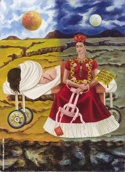 Tree of Hope 1946 by Frida Kahlo | Oil Painting Reproduction