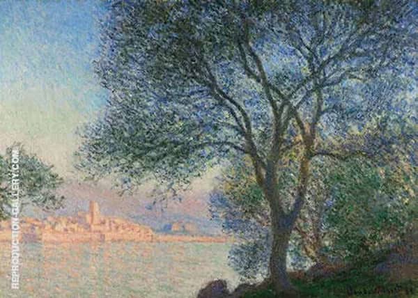 Antibes Viewed from La Salis 1888 | Oil Painting Reproduction