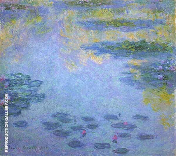 Water Lilies 1906 D by Claude Monet | Oil Painting Reproduction