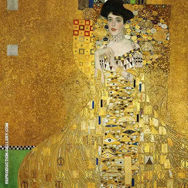 Portrait of Adele Bloch-Bauer I 1907 | Oil Painting Reproduction