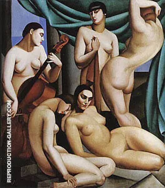 Rhythm 1924 by Tamara de Lempicka | Oil Painting Reproduction