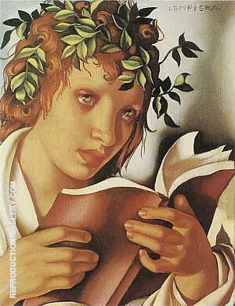 Graziella 1937 by Tamara de Lempicka | Oil Painting Reproduction