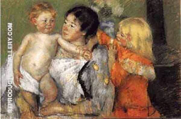 After the Bath 1901 by Mary Cassatt | Oil Painting Reproduction