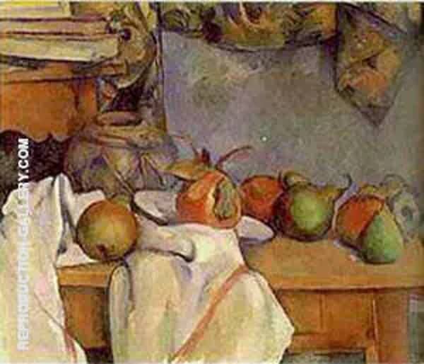 Ginger Pot with Pomegranate by Paul Cezanne | Oil Painting Reproduction
