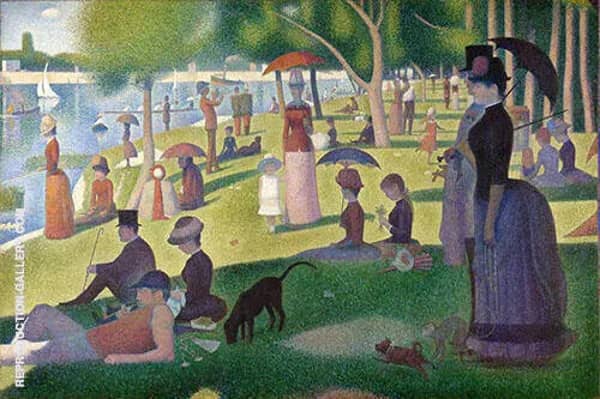 A Sunday on La Grande Jatte by Georges Seurat | Oil Painting Reproduction