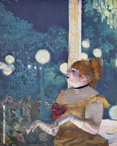 Cafe Concert, Song About the Dog | Oil Painting Reproduction