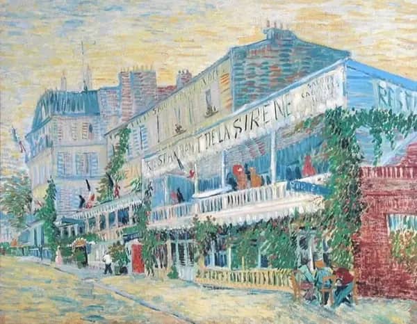 The Restaurant de la Sirene at Asnieres 1887 | Oil Painting Reproduction