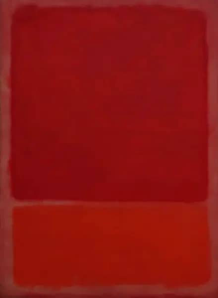 Red Orange 1968 by Mark Rothko (Inspired By) | Oil Painting Reproduction