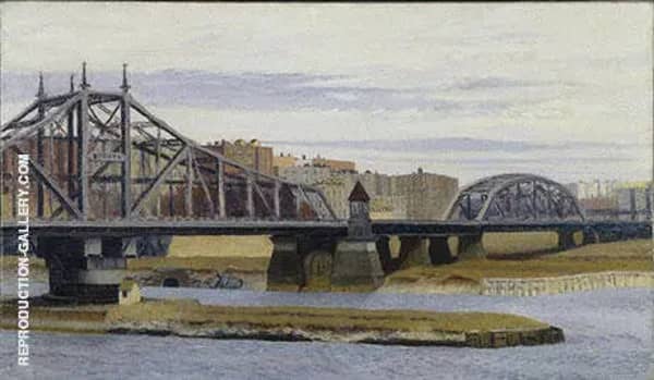 Macomb's Dam Bridge, 1935 by Edward Hopper | Oil Painting Reproduction