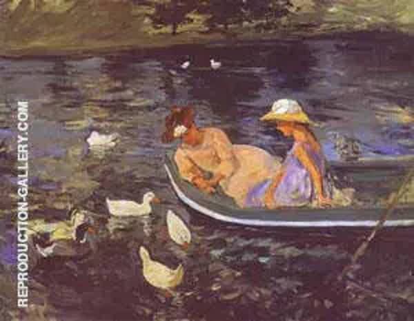 Summertime 1894 by Mary Cassatt | Oil Painting Reproduction