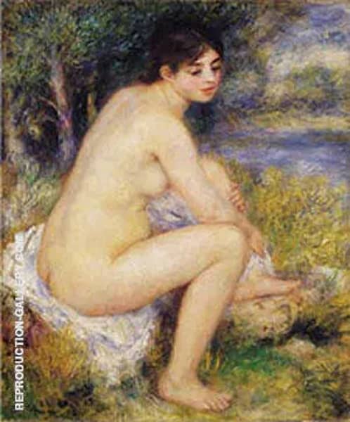 Nude Amid Landscape 1883 | Oil Painting Reproduction