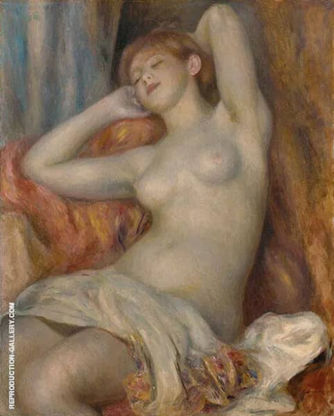 Girl Sleeping Sleeping Bather 1897 | Oil Painting Reproduction