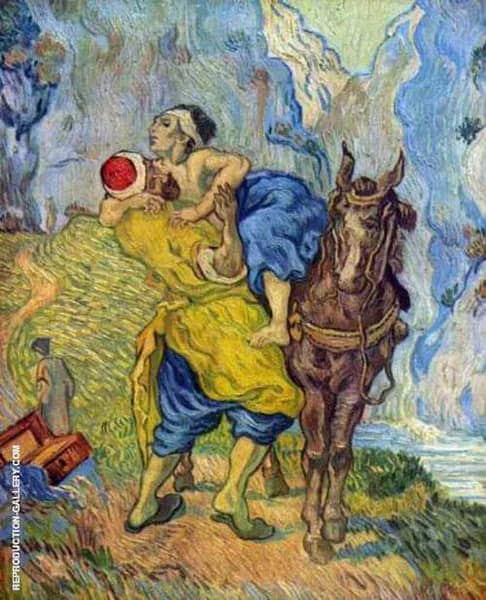 The Good Samaritan after Delacroix 1890 | Oil Painting Reproduction
