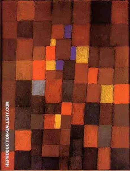 Pictorial Architecture (Red, Yellow, Blue) 1923 | Oil Painting Reproduction