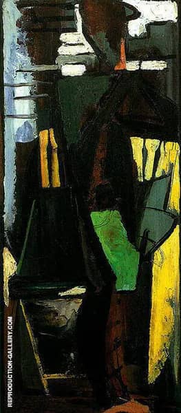 The Dancer 1946 by Franz Kline | Oil Painting Reproduction