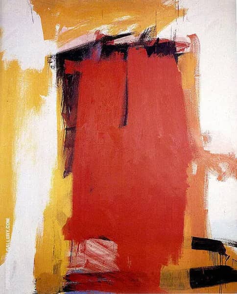 Harley Red by Franz Kline | Oil Painting Reproduction