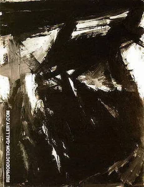 Siegfried 1958 by Franz Kline | Oil Painting Reproduction