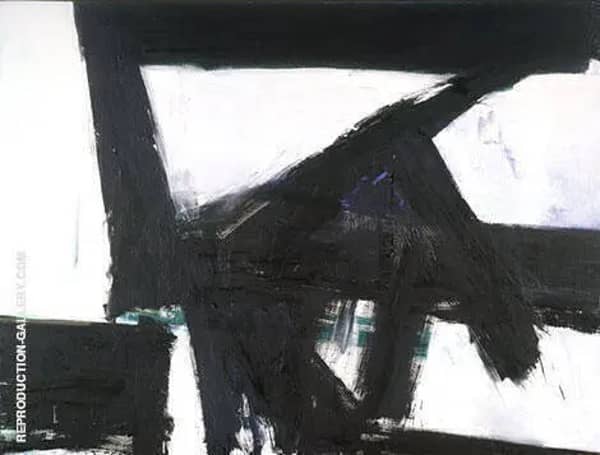Lehigh V Span 1959-60 by Franz Kline | Oil Painting Reproduction