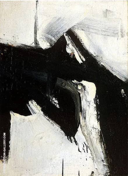 Buried Reds 1953 by Franz Kline | Oil Painting Reproduction
