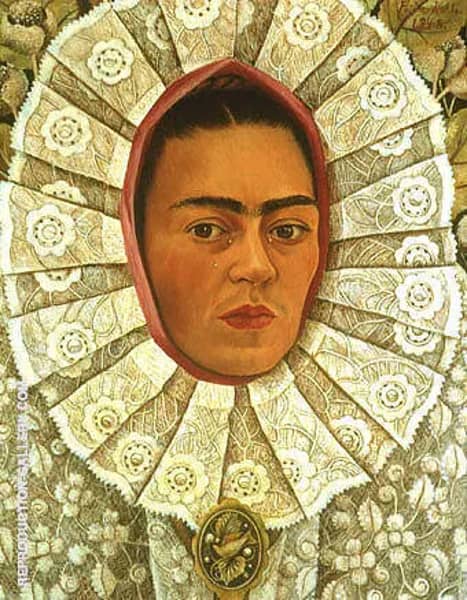 Self Portrait 1948 by Frida Kahlo | Oil Painting Reproduction