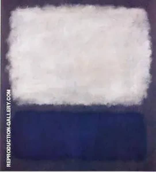 Blue and Gray 1962 | Oil Painting Reproduction