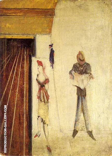 Subway 1939 by Mark Rothko (Inspired By) | Oil Painting Reproduction