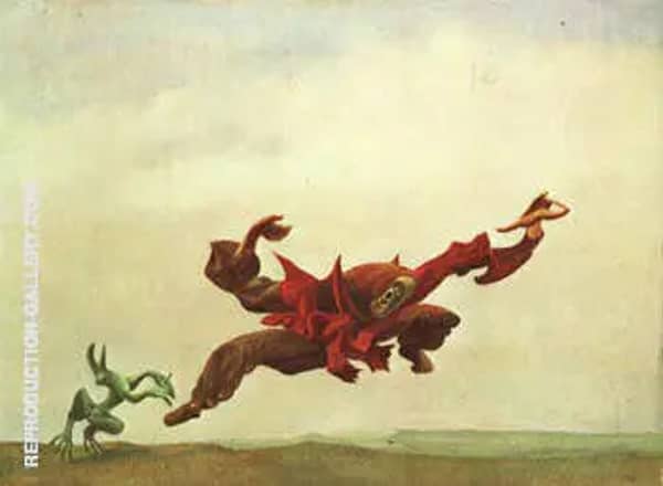 The Angel of Hearth and Home, 1937 | Oil Painting Reproduction