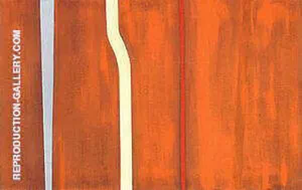 No 28 Untitled 1946 by Barnett Newman | Oil Painting Reproduction