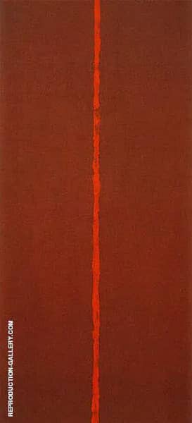 Onement III 1949 by Barnett Newman | Oil Painting Reproduction