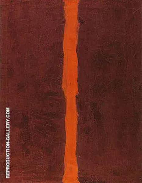 End Of Silence 1949 by Barnett Newman | Oil Painting Reproduction