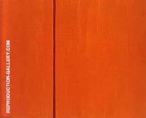 Tundra 1950 by Barnett Newman | Oil Painting Reproduction