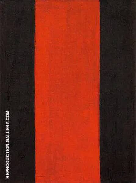 The Way I 1951 by Barnett Newman | Oil Painting Reproduction