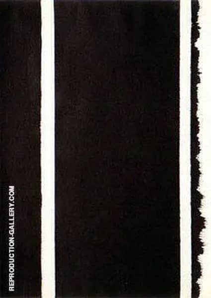 No 63 Untitled 1960 by Barnett Newman | Oil Painting Reproduction