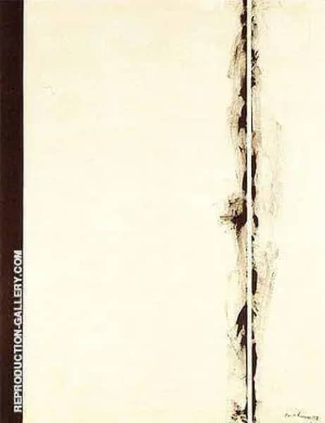 First Station 1958 by Barnett Newman | Oil Painting Reproduction