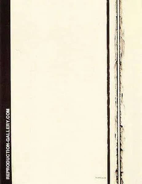Third Station 1960 by Barnett Newman | Oil Painting Reproduction