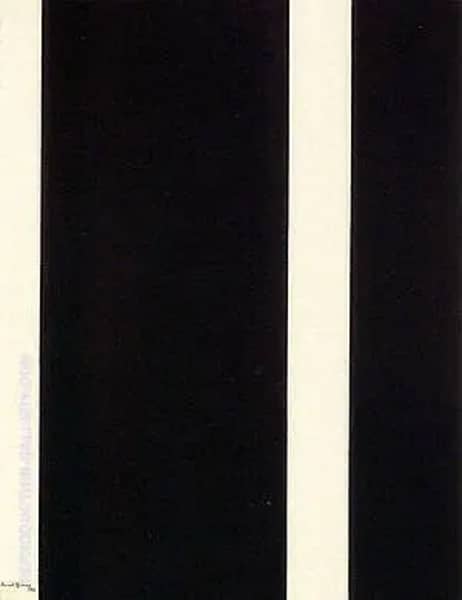 Thirteenth Station 1965-66 by Barnett Newman | Oil Painting Reproduction