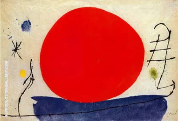Sole Russo 1967 by Joan Miro | Oil Painting Reproduction