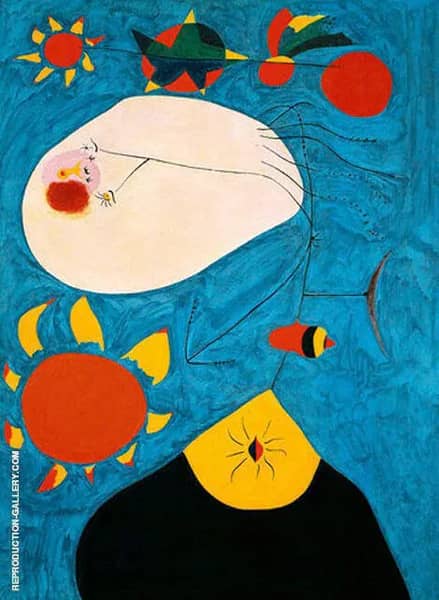 Portrait IV 1938 by Joan Miro | Oil Painting Reproduction