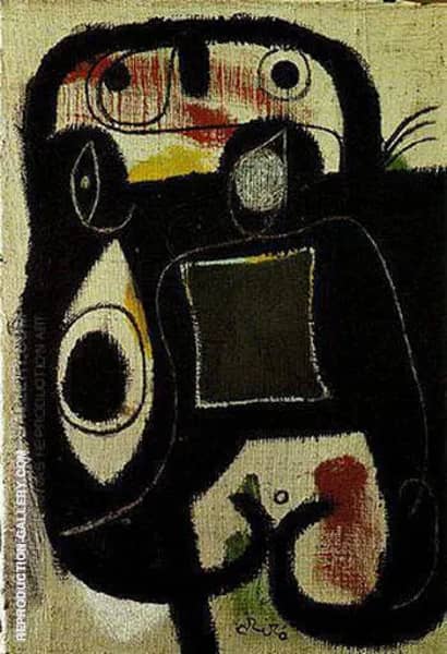 Woman 1976 by Joan Miro | Oil Painting Reproduction
