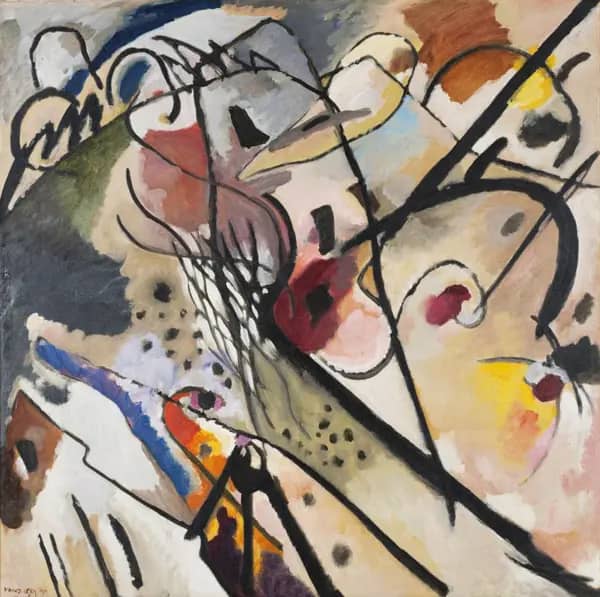 Improvisation 23 1911 by Wassily Kandinsky | Oil Painting Reproduction