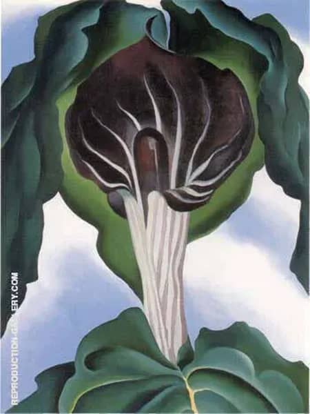 Jack in the Pulpit 3 by Georgia O'Keeffe | Oil Painting Reproduction