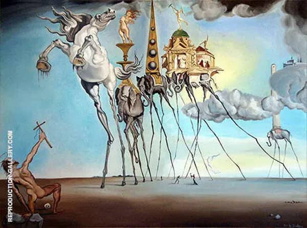 The Temptation of St. Anthony 1946 | Oil Painting Reproduction